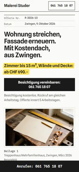 Dasselbe Muster auf dem Handy