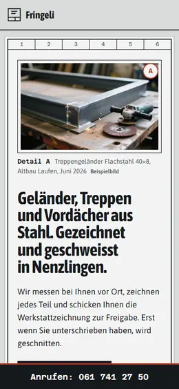 Dasselbe Muster auf dem Handy