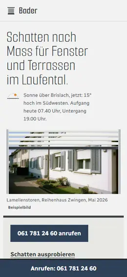Dasselbe Muster auf dem Handy