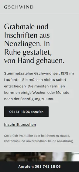 Dasselbe Muster auf dem Handy