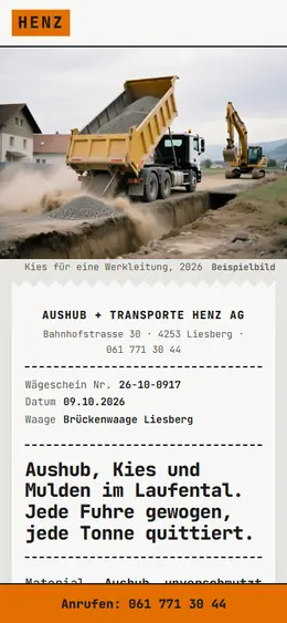 Dasselbe Muster auf dem Handy